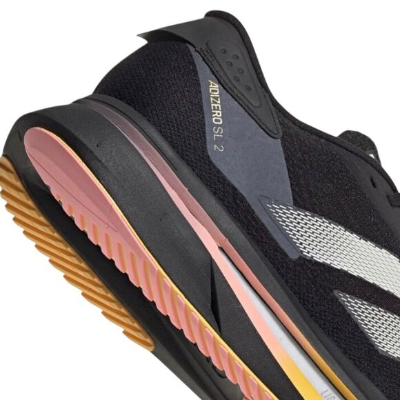 Adidas Adizeo SL2 Black/Spark Mens Running Shoes Size 12.5 IF1157 (NEW) main image 4